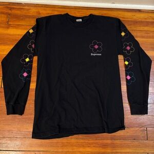 Used Men’s Supreme Black “You’ve Been F’n Hit” Long Sleeve Shirt